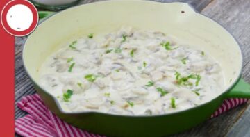 الفطر بالحليب بطريقة سهلة وسريعة وبمذاق لذيذ وصحي