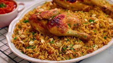 خطوة بخطوة طريقة عمل الكبسة السعودي بالفراخ بطعم لذيذ لوجبة شهية