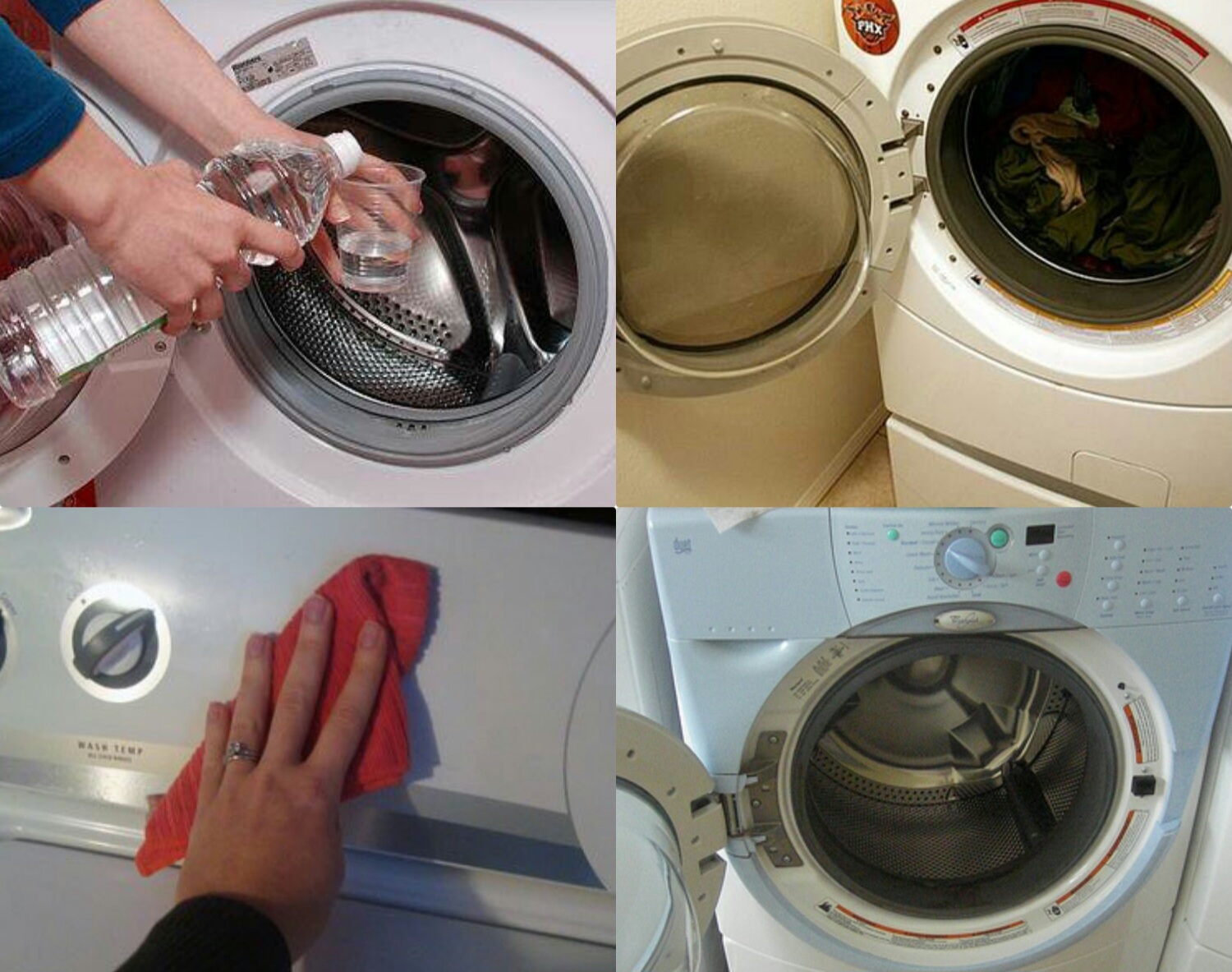 طريقة تنظيف الغسالة الاتوماتيك بوصفات منزلية