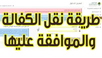 “الموارد البشرية توضح” خطوات إجراء استعلام عن نقل كفالة وافد إلكترونياً 1446