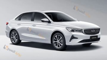 جيلي امجراند 2024 Geely Emgrand تتميز بلغة التصميم المتميزة الحادة للعلامة التجارية الصينية