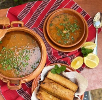 طريقة تحضير شوربة الفريك باللحم بطعم ولا ألذ