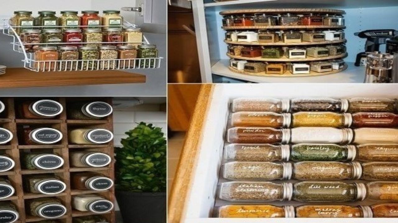 طرق تخزين التوابل في البيت بشكل صحيح من غير تعفن وبلا رطوبة