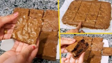 “طعمها يجنن” طريقة تحضير كيكة البراونيز بصوص التوفي بخطوات بسيطة ومكونات إقتصادية علي قد الإيد