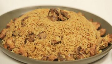 طريقة رز بالخلطة والكبدة وصفة سهلة سريعة قدميها مع اكلاتك المميزة