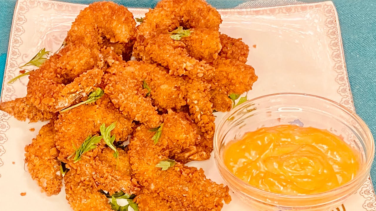 خطوة بخطوة زي المحلات.. طريقة عمل الجمبري الكرسبي بكل سهولة