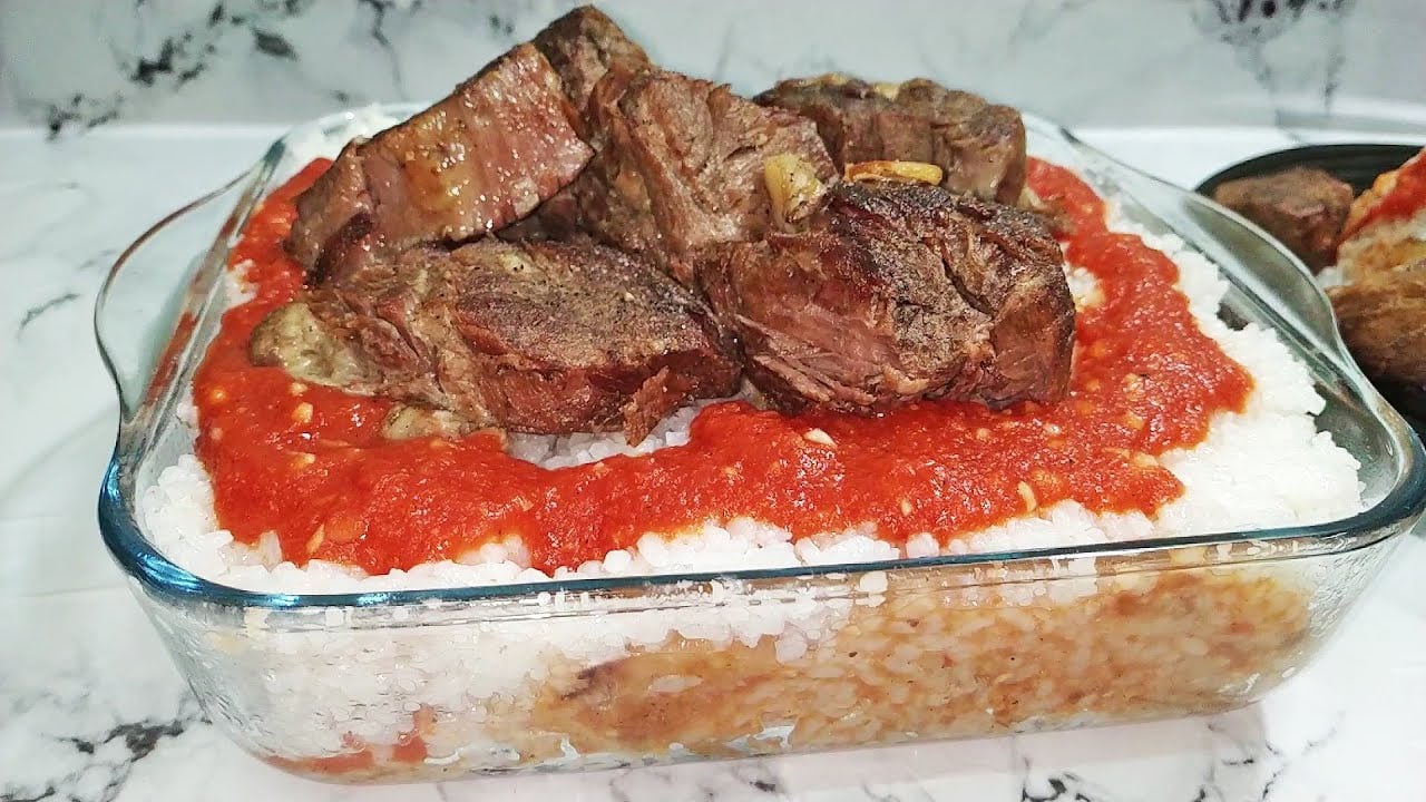 " أهلا بالعيد " طريقة عمل الفتة باللحمة بمكونات سهلة وخطوات بسيطة والطعم أحلي من بتاعة المحلات 5 ” أهلا بالعيد ” طريقة عمل الفتة باللحمة بمكونات سهلة وخطوات بسيطة والطعم أحلي من بتاعة المحلات