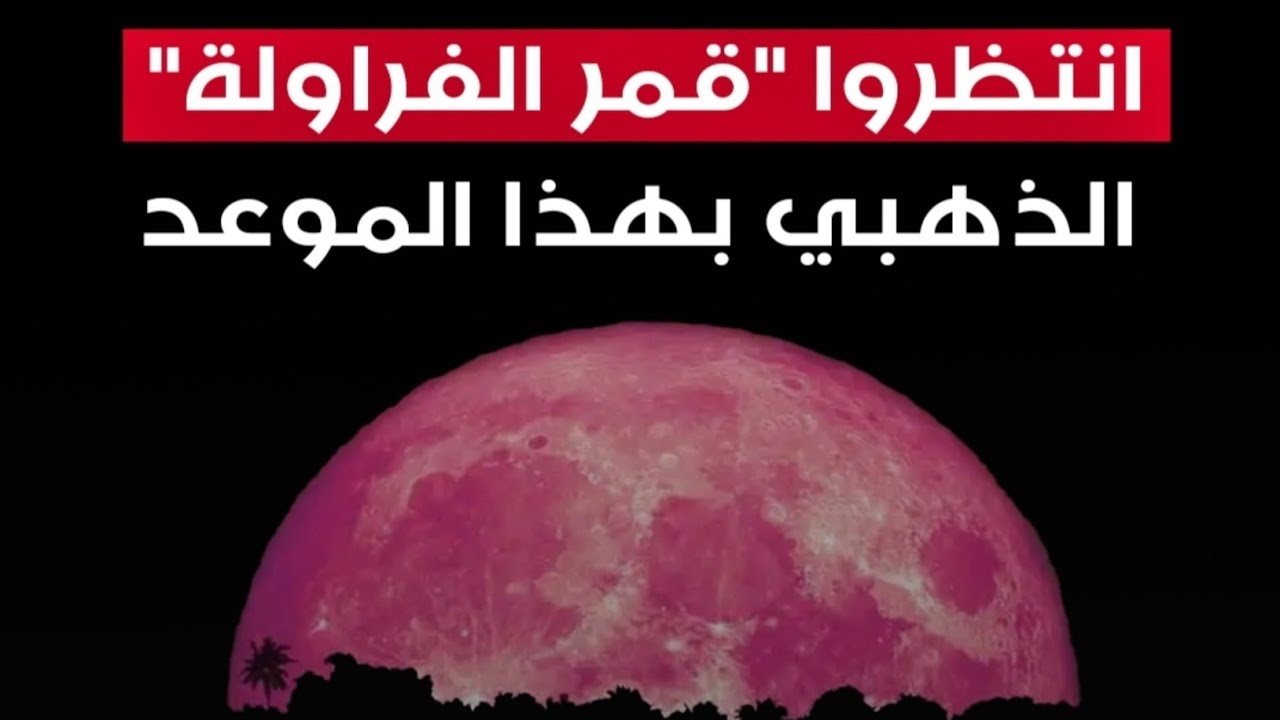 موعد ظهور قمر “الفراولة” في الأردن 2024 وسبب تسميتة بهذا الاسم