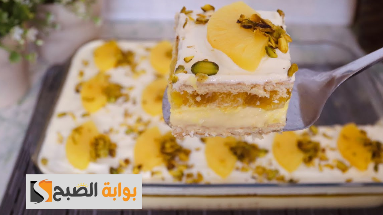 بألذ مذاق.. كيكة الأناناس الباردة سهلة وسريعة بدون فرن هتشرفك قصاد ضيوفك 5 بألذ مذاق.. كيكة الأناناس الباردة سهلة وسريعة بدون فرن هتشرفك قصاد ضيوفك