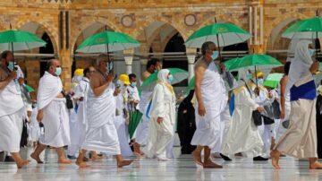 تجمع الجوف الصحي يحذر من مخاطر ارتفاع درجات الحرارة على الحجيج