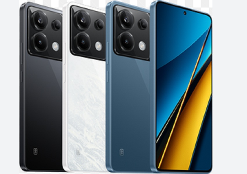 ببطارية ضخمة.. مواصفات هاتف Xiaomi Poco X6 بكاميرا خلفية ثلاثية وسعر مميز 5 ببطارية ضخمة.. مواصفات هاتف Xiaomi Poco X6 بكاميرا خلفية ثلاثية وسعر مميز
