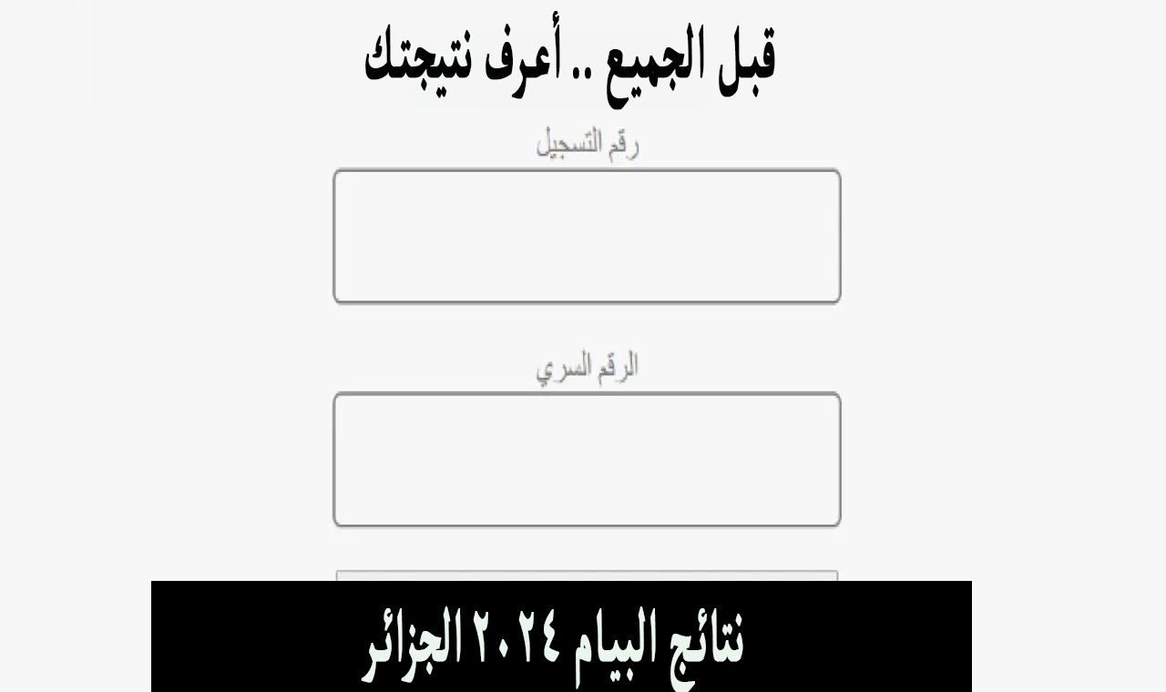 هًنا.. رابط نتائج البيام 2024 الجزائر bem.onec.dz وزارة التربية الوطنية الجزائرية دورة جوان