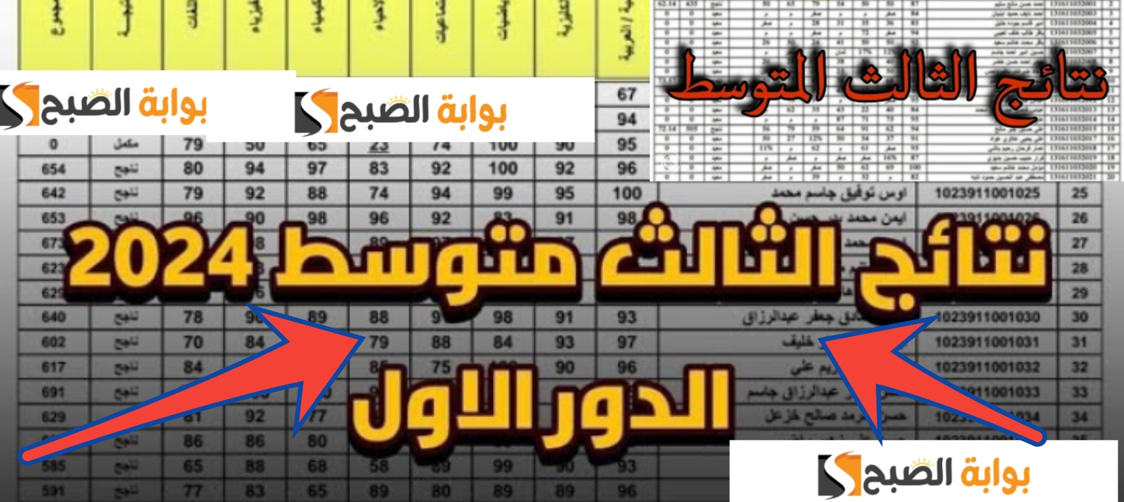 تفعيل رابط نتائج الثالث متوسط العراق الدور الأول 2024 أعرف نتيجتك