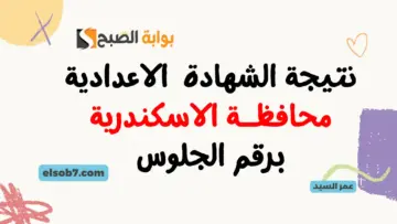 بنسبة 86.2% نتيجة الشهادة الإعدادية الإسكندرية بالإسم فقط ورقم الجلوس 2024 alex-edu.com موقع نتائج 3 اعدادي اسكندرية
