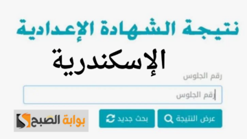 من هنا.. نتيجة الصف الثالث الإعدادي محافظة الاسكندرية برقم الجلوس 2024