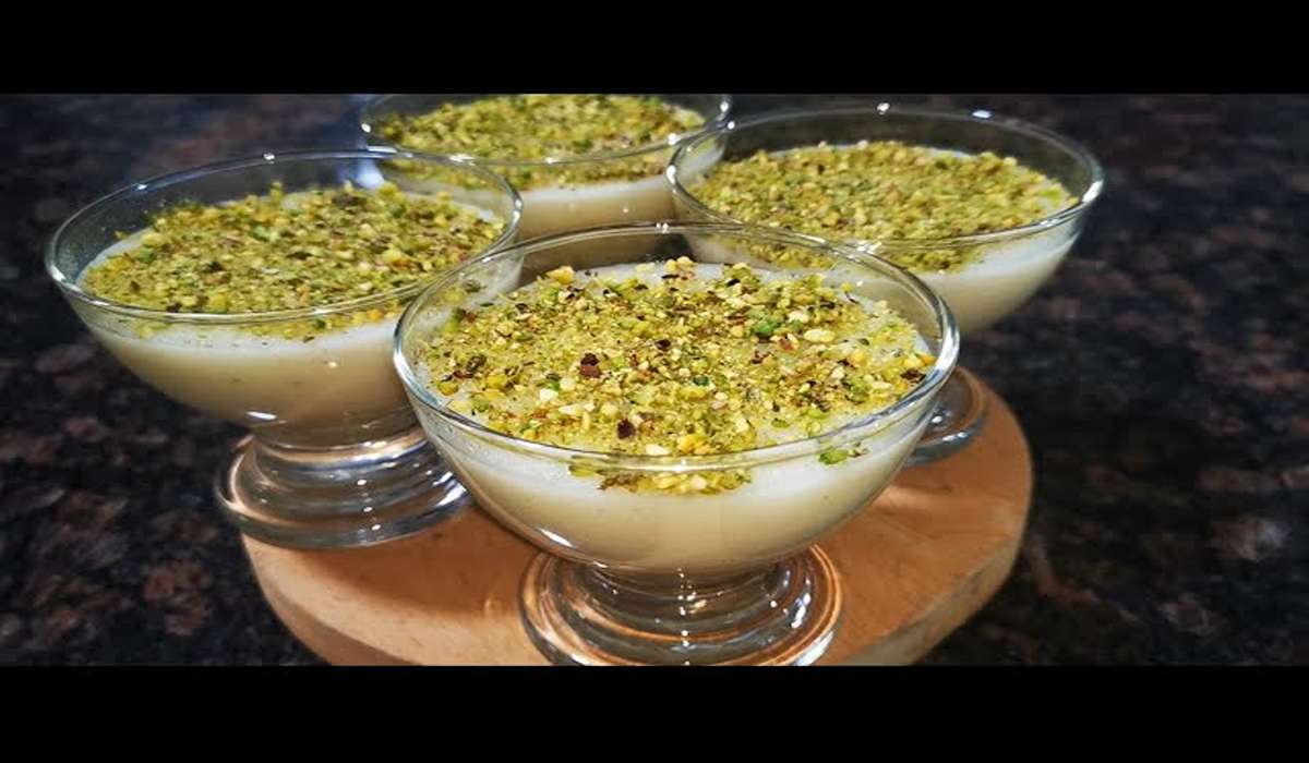 حلويات الخمس دقايق كاسات السميد الباردة اعمليها في 10 دقايق لحر الصيف