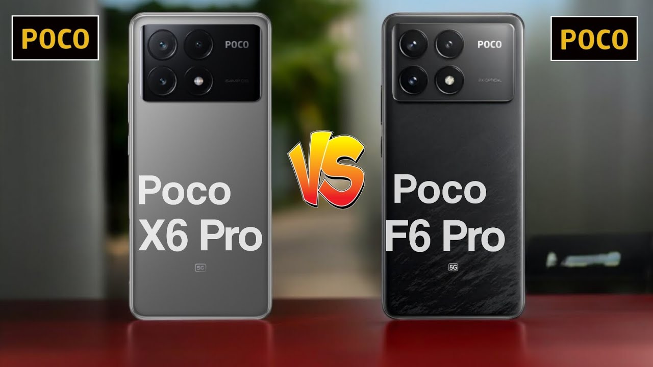 "أبرز هواتف شاومي في عام 2024".. مقارنة شاملة بين هاتف Xiaomi Poco X6 Pro وهاتف Xiaomi Poco F6 Pro 6 “أبرز هواتف شاومي في عام 2024”.. مقارنة شاملة بين هاتف Xiaomi Poco X6 Pro وهاتف Xiaomi Poco F6 Pro