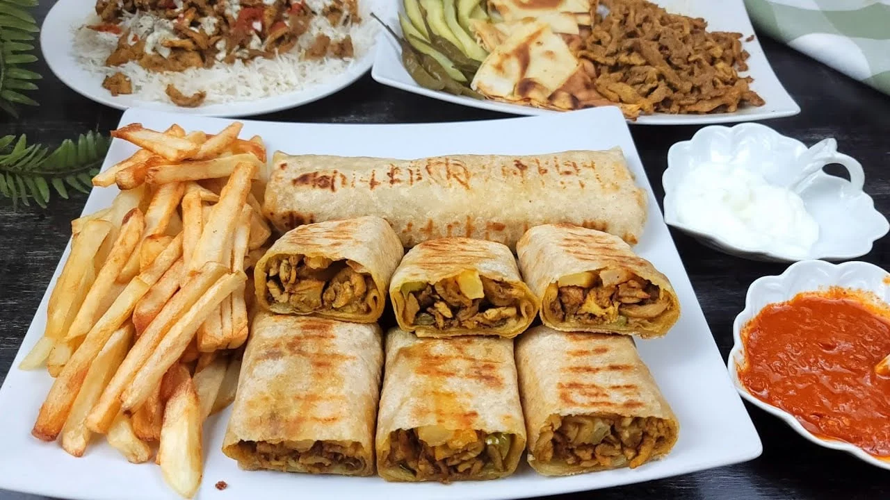 طريقة تحضير شاورما الفراخ في المنزل بطعم لذيذ ورائع