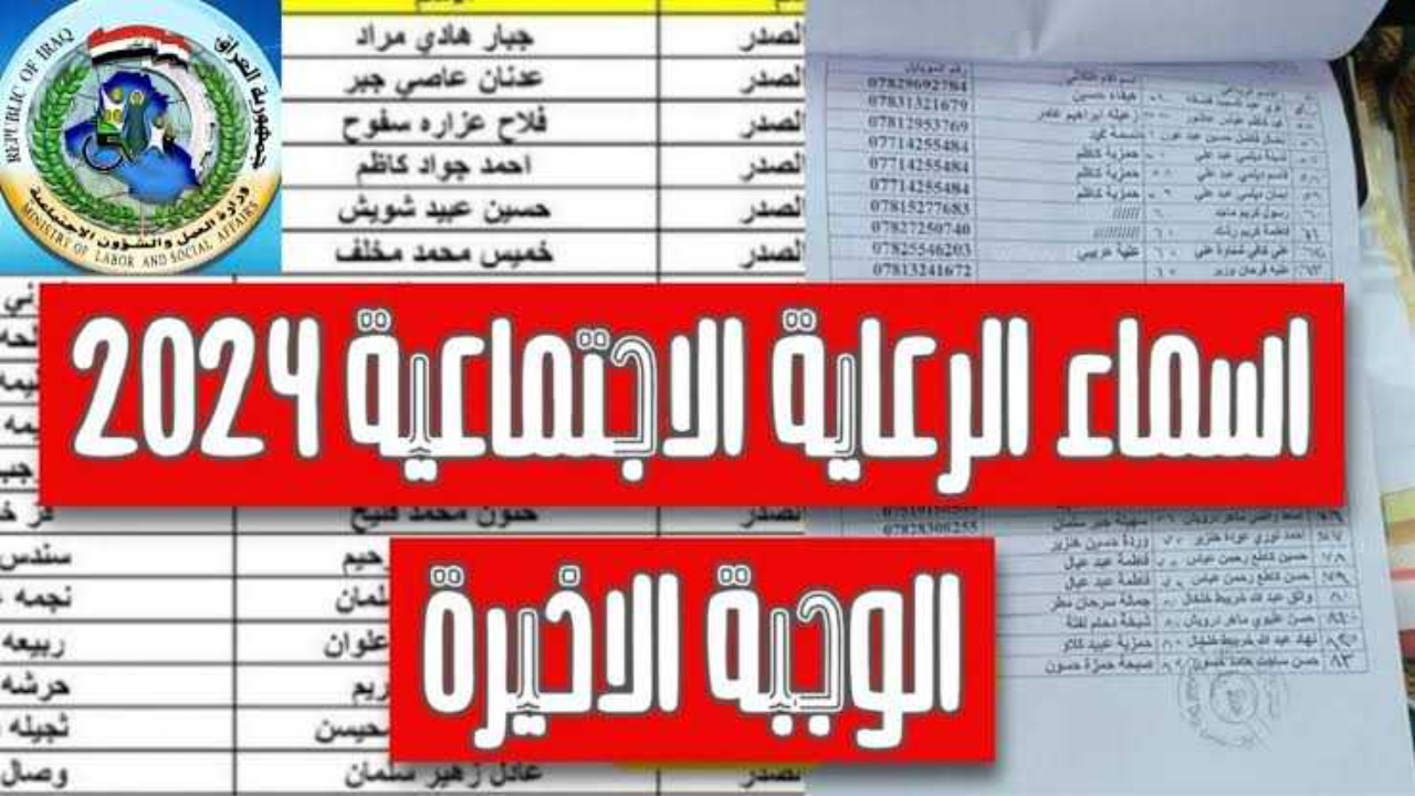 موقع مظلتي .. رابط اسماء المشمولين بالرعاية الاجتماعية الوجبة السابعة 2024 وخطوات الاستعلام عنها