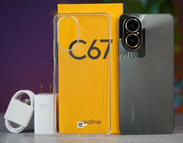 Realme C67: تجربة الأداء الفائق في قلب التكنولوجيا الحديثة مع مزايا لا تُقاوم وتصميم يخطف الأنظار! 5 Realme C67: تجربة الأداء الفائق في قلب التكنولوجيا الحديثة مع مزايا لا تُقاوم وتصميم يخطف الأنظار!