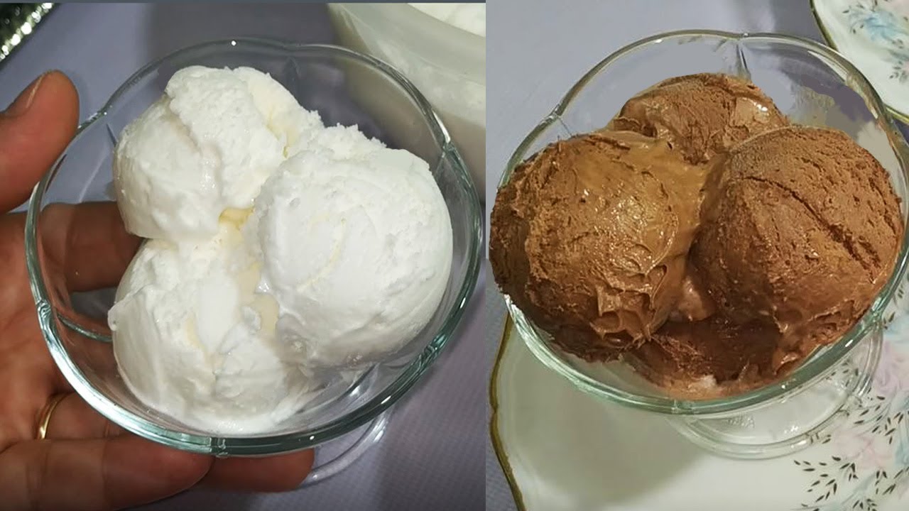 انتعش بالحلوى المنعشة الآيس كريم بالفانيلا والشوكولاتة في المنزل بألذ طعم 5 انتعش بالحلوى المنعشة الآيس كريم بالفانيلا والشوكولاتة في المنزل بألذ طعم