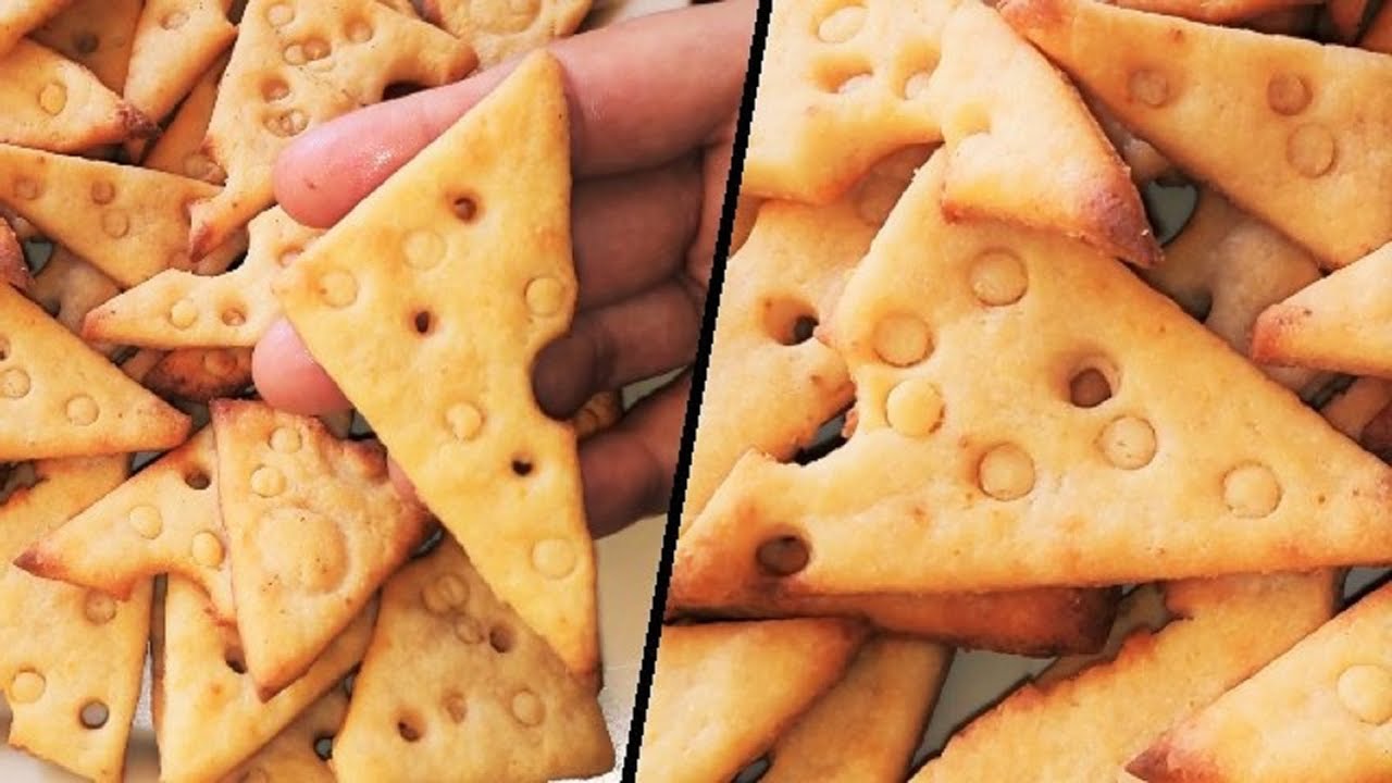 بخطوات بسيطة حضري بسكويت الجبن كسناك لأسرتك في البيت بمكونات اقتصادية
