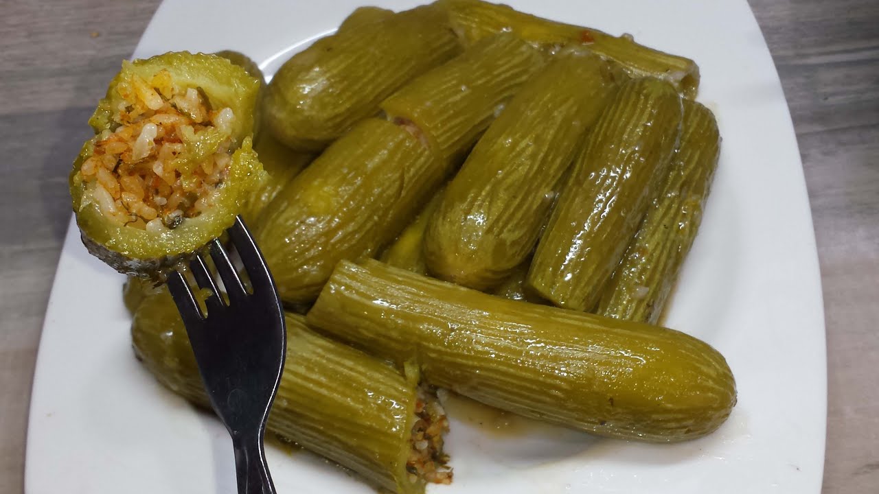 خطوة بخطوة طريقة تحضير محشي الكوسة باللحمة المفرومة بكل مكوناته المطلوبة