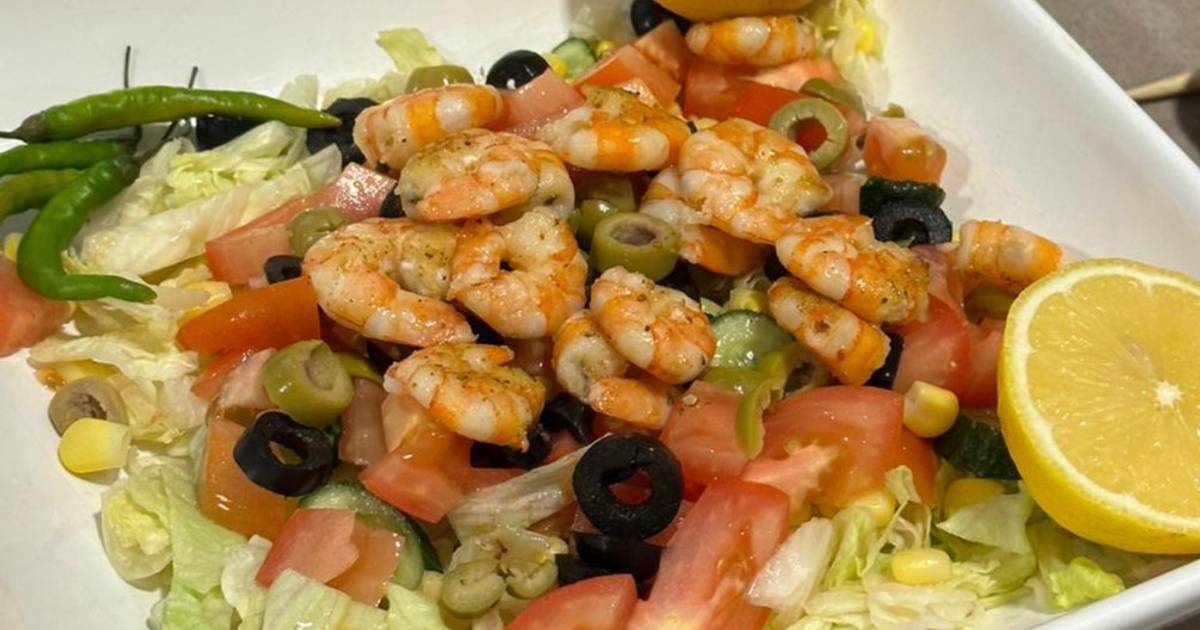اعمليها مضبوطة .. طريقة عمل سلطة الجمبري اللذيذة سهلة تحضريها بالمنزل