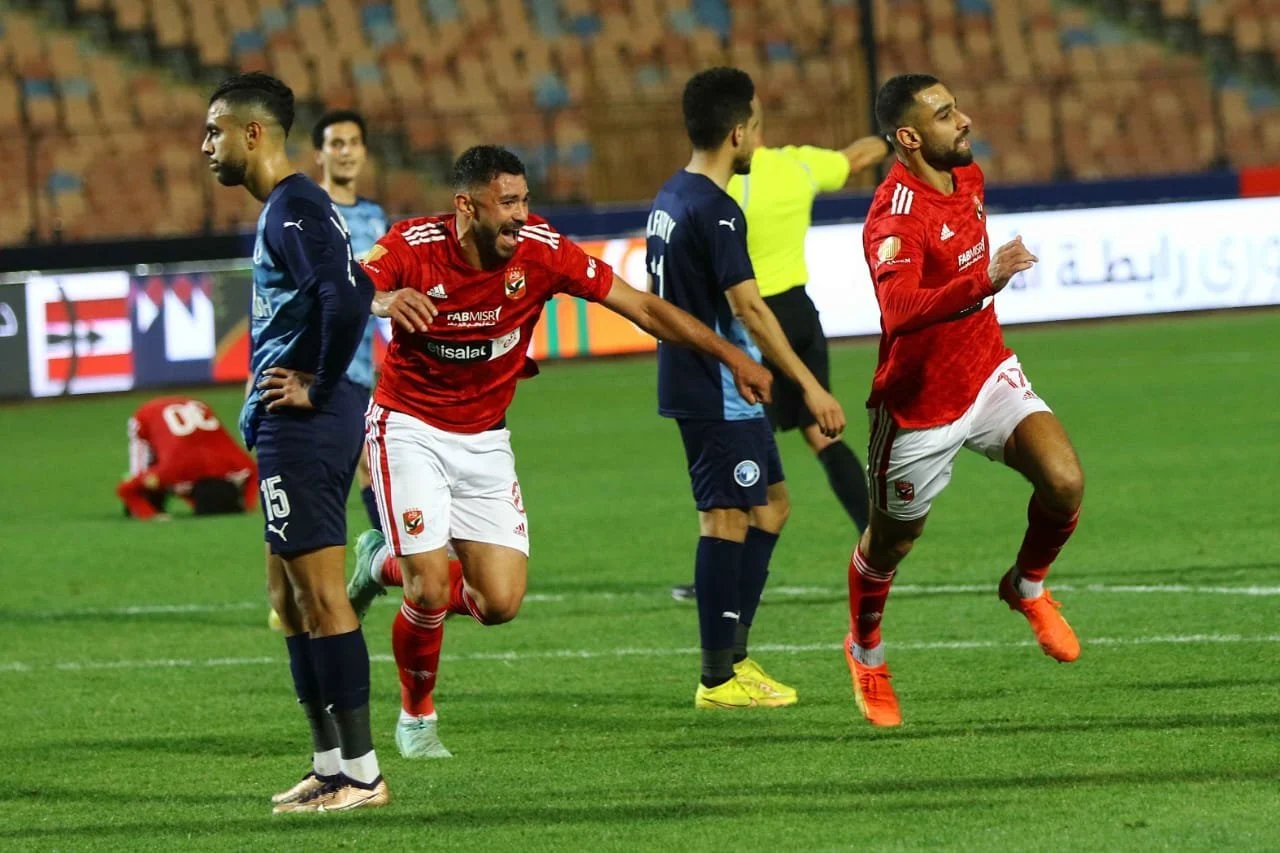 موقف رمضان صبحي من مواجهة بيراميدز امام الأهلي في بطولة الدوري
