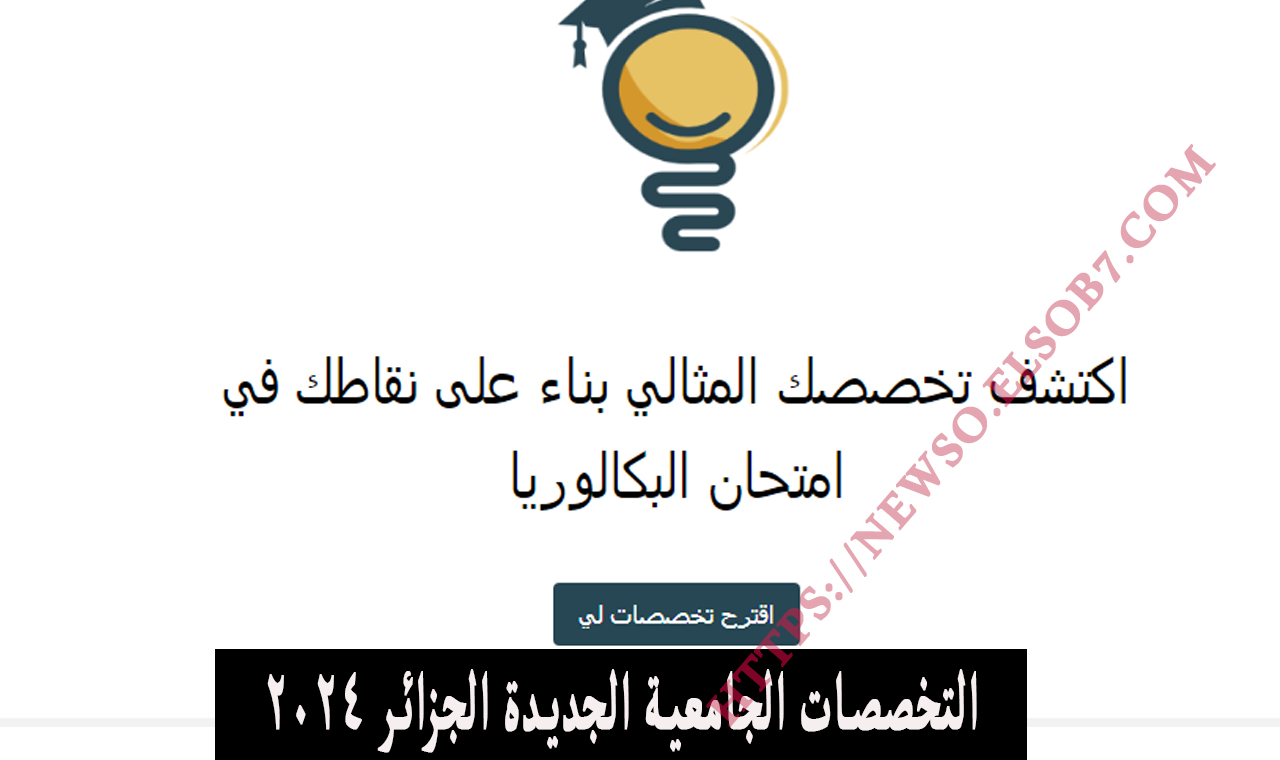 تعرف على.. التخصصات الجامعية الجديدة لحاملي شهادة البكالوريا الجزائر 2024