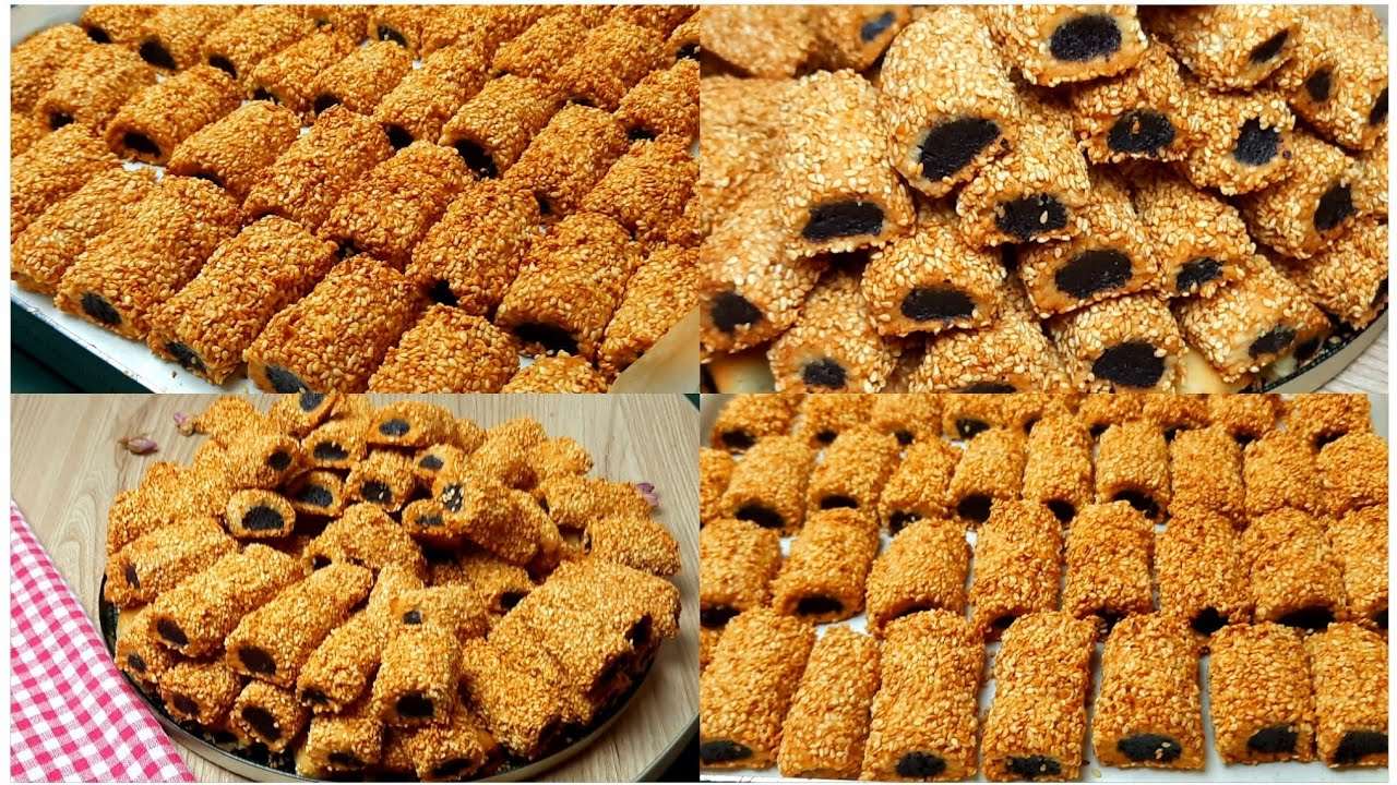 بأبسط الخطوات طريقة عمل أصابع التمر بالسمسم المقرمشة وطعمها أحلى من الجاهز