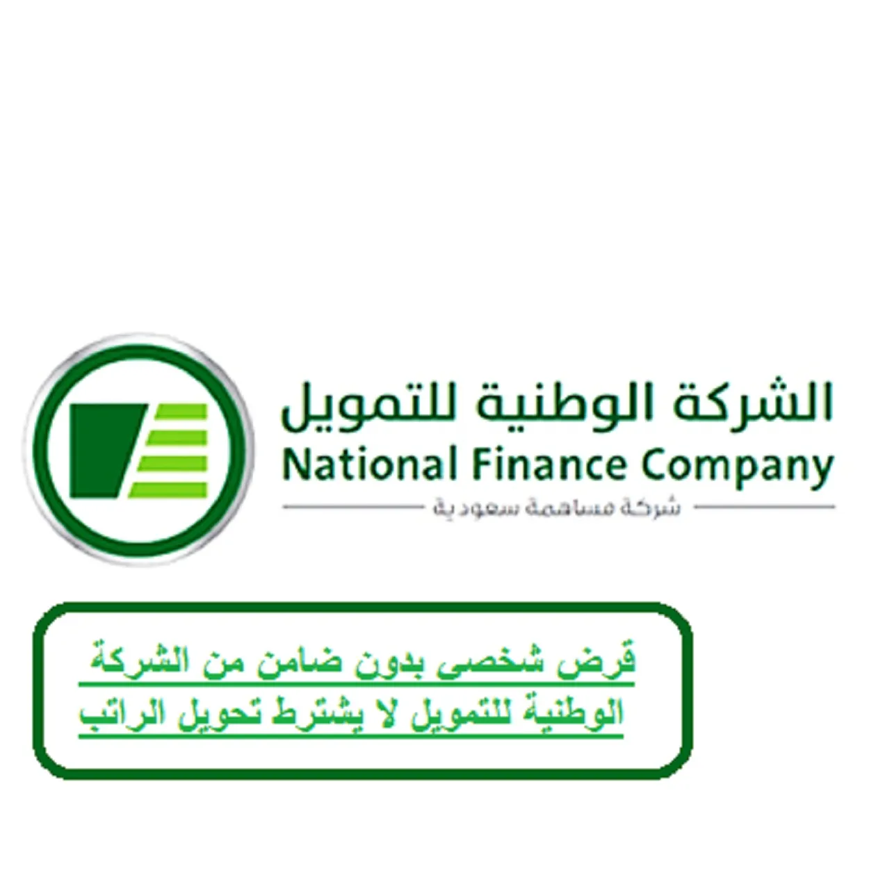 بدون كفيل وبدون تحويل الراتب.. إيداع 12600 ريال في حسابك تمويل الشركة الوطنية سلفة فورية ميسرة بدون قيود أو تعقيدات