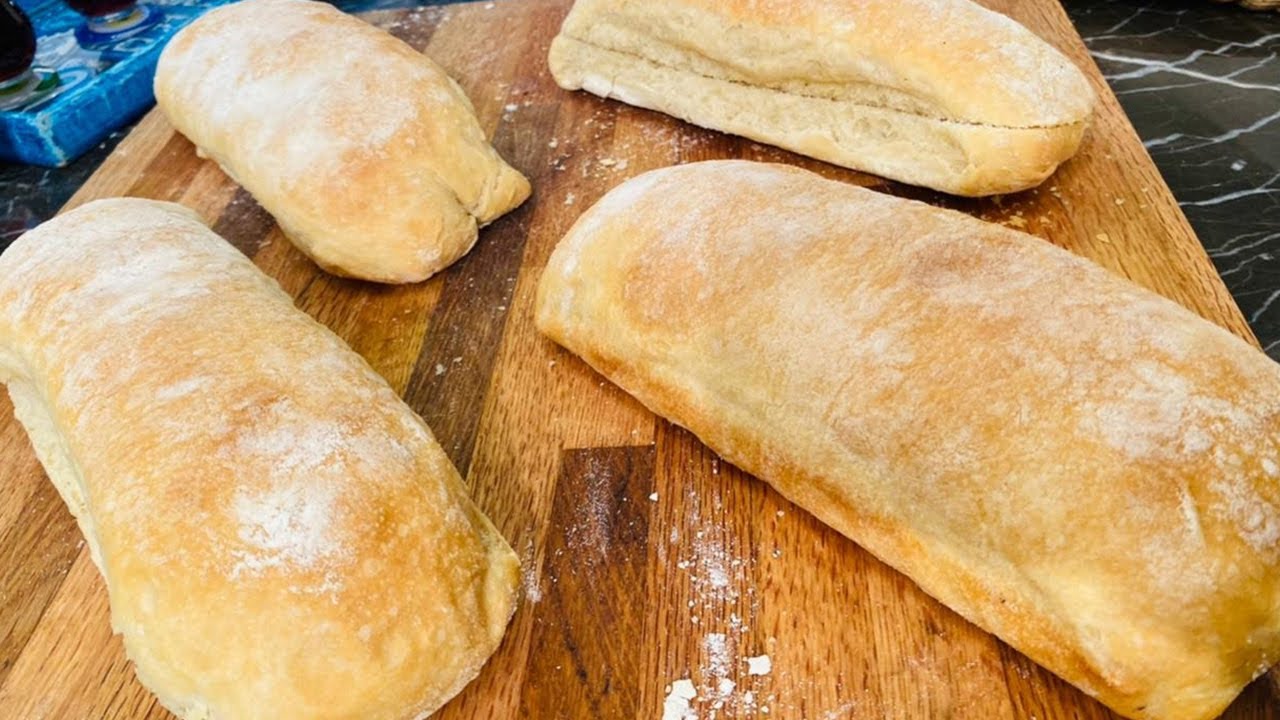 طريقة عمل خبز الشيباتا الإيطالي على أصوله