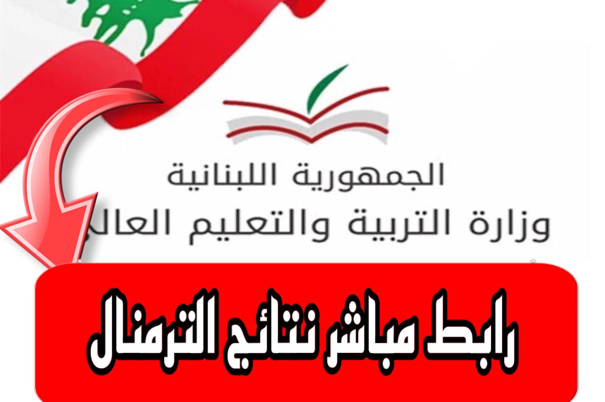 “وزارة التربية والتعليم العالي”.. رابط نتائج الترمينال 2024 برقم المترشح عبر results.mehe.gov.lb