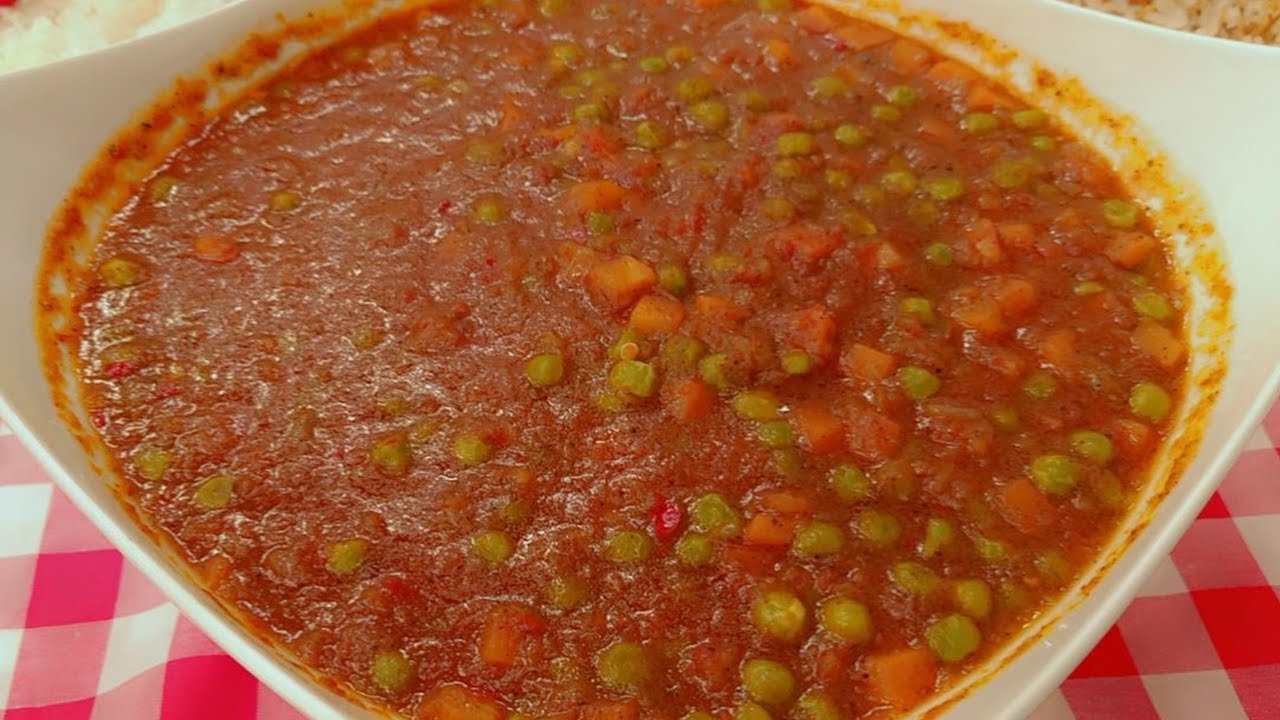 الطريقة الصحيحة لتحضير البسلة بالجزر الرائعة في البيت بأقل المكونات وسريعة في التحضير