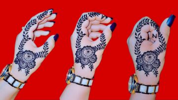 ارسمها بنفسك بكل سهولة.. طريقة رسم الحنة في المنزل بأسهل الخطوات
