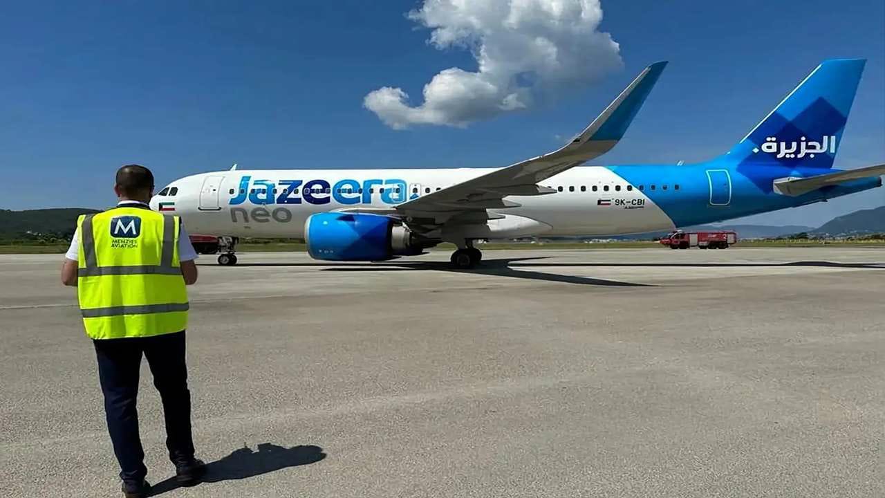 مواعيد وصول طيران الجزيرة مطار الكويت 2024