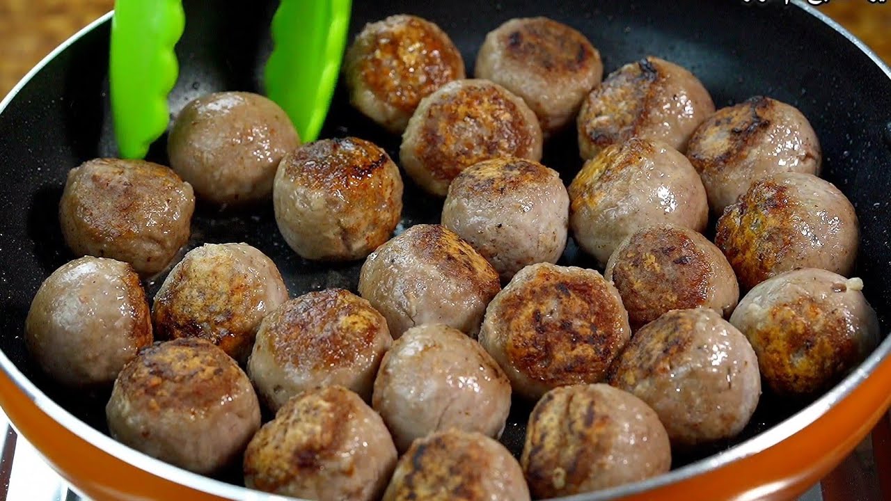 جربيها ومش هتندمي.. طريقة تحضير كرات اللحم اللذيذة في أسرع وقت وأقل المكونات