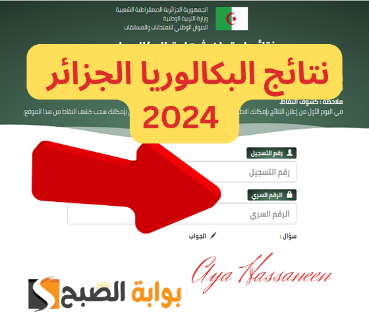“من هنا”… رابط الاستعلام عن نتائج البكالوريا 2024 الجزائر  bac.onec.dz resultat