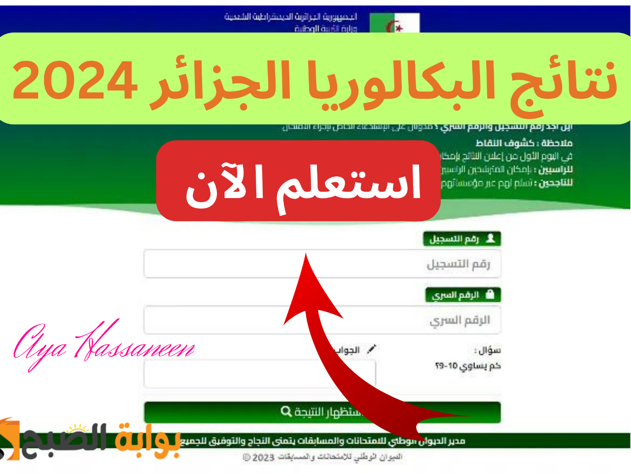 رابط مباشر وسريع…نتائج بكالوريا الجزائر 2024 وخطوات الاستعلام عنها