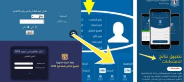 تحميل تطبيق نتائج الامتحانات في سوريا 2024 لاستخراج نتائج البكالوريا في 3 خطوات