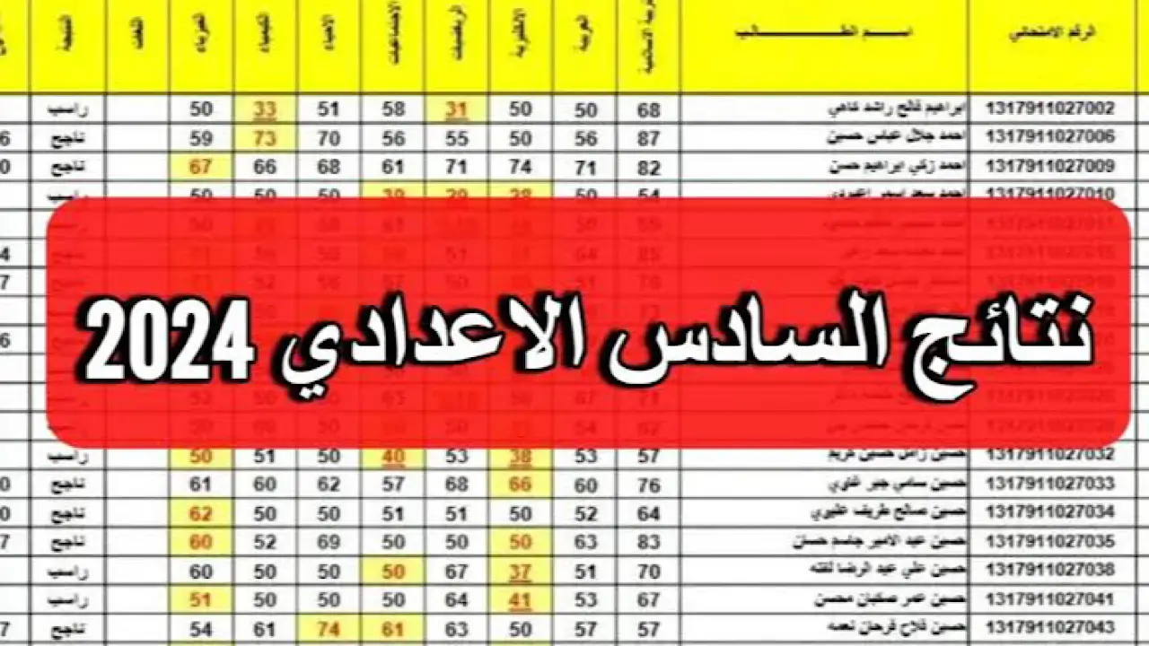 “هنا” لينك نتائج السادس الاعدادي 2024 منصة نجاح التعليمية في كافة المحافظات العراقية
