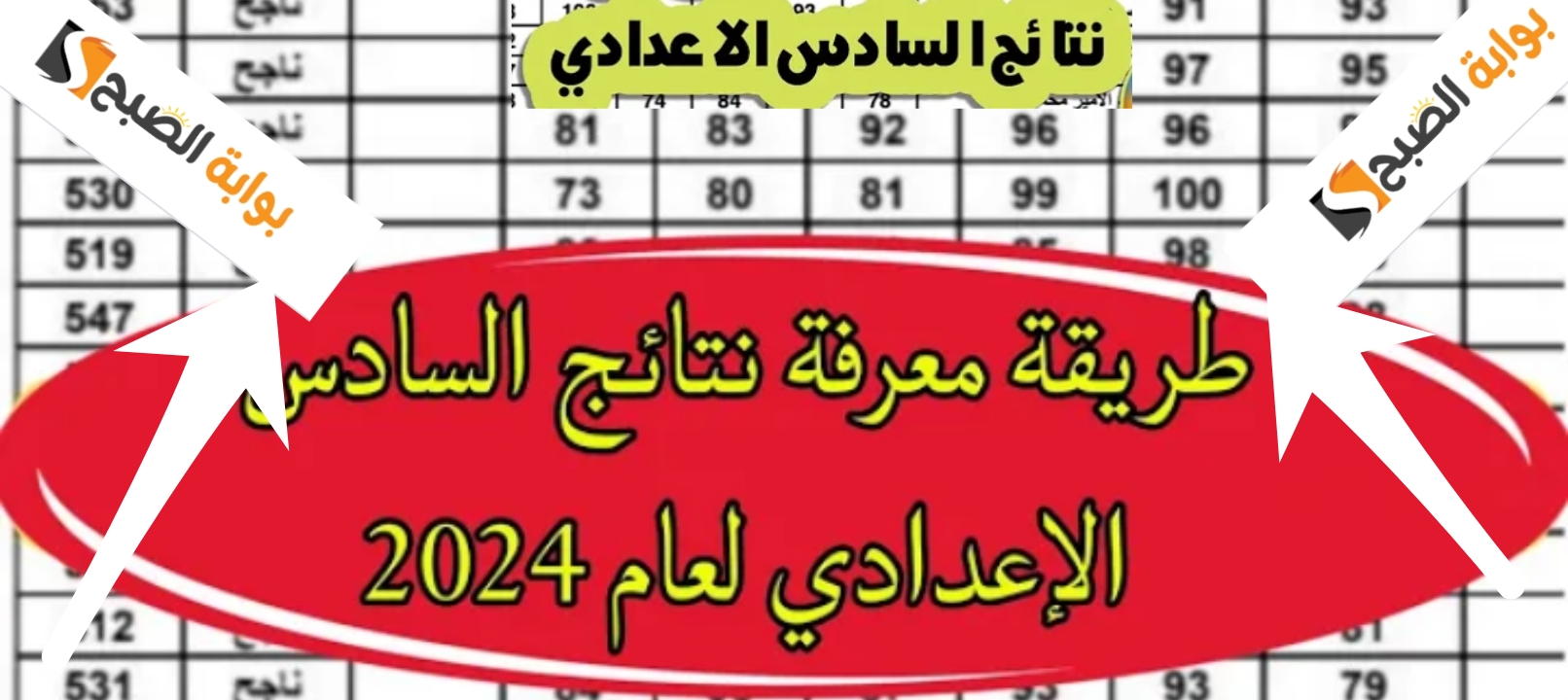 سريع…. رابط نتائج السادس الإعدادي العراق 2024 الرسمي لمعرفة النتيجة بطريقتين
