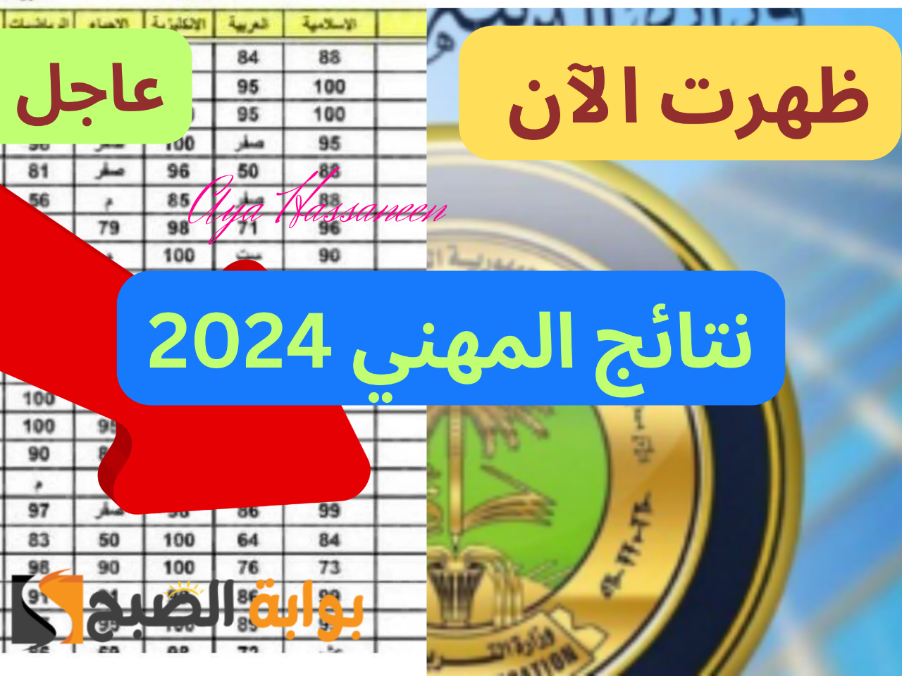 استعلم الآن…نتائج المهني 2024 دور أول جميع المحافظات عبر موقع وزارة التربية العراقية
