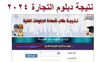 التعليم الفني .. لينكـ استعلام نتيجة دبلوم التجارة 2024 “الثانوي التجاري” برقم الجلوس