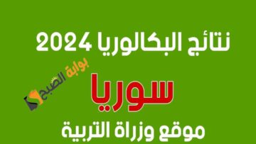 “تصدر اليوم”.. رابط وزارة التربية السورية 2024 نتائج البكالوريا برقم الاكتتاب سوريا حسب الاسم