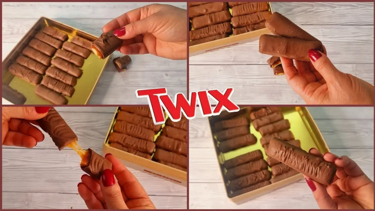بسكويت تويكس TWIX مليانة شكولاتة اعمليه ببيضة واحدة بس