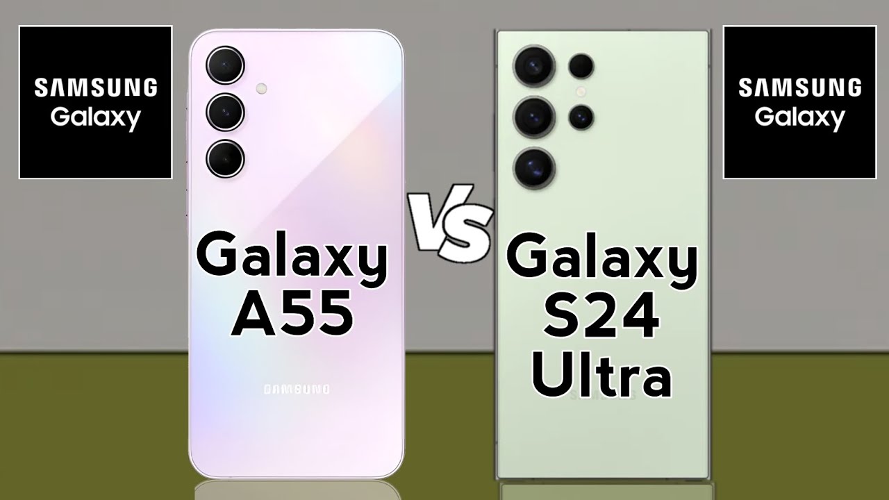 “لو أنت من عشاق سامسونج تختار إيه؟”.. مقارنة كاملة بين هاتف Samsung Galaxy A55 وهاتف Samsung Galaxy S24 Ultra