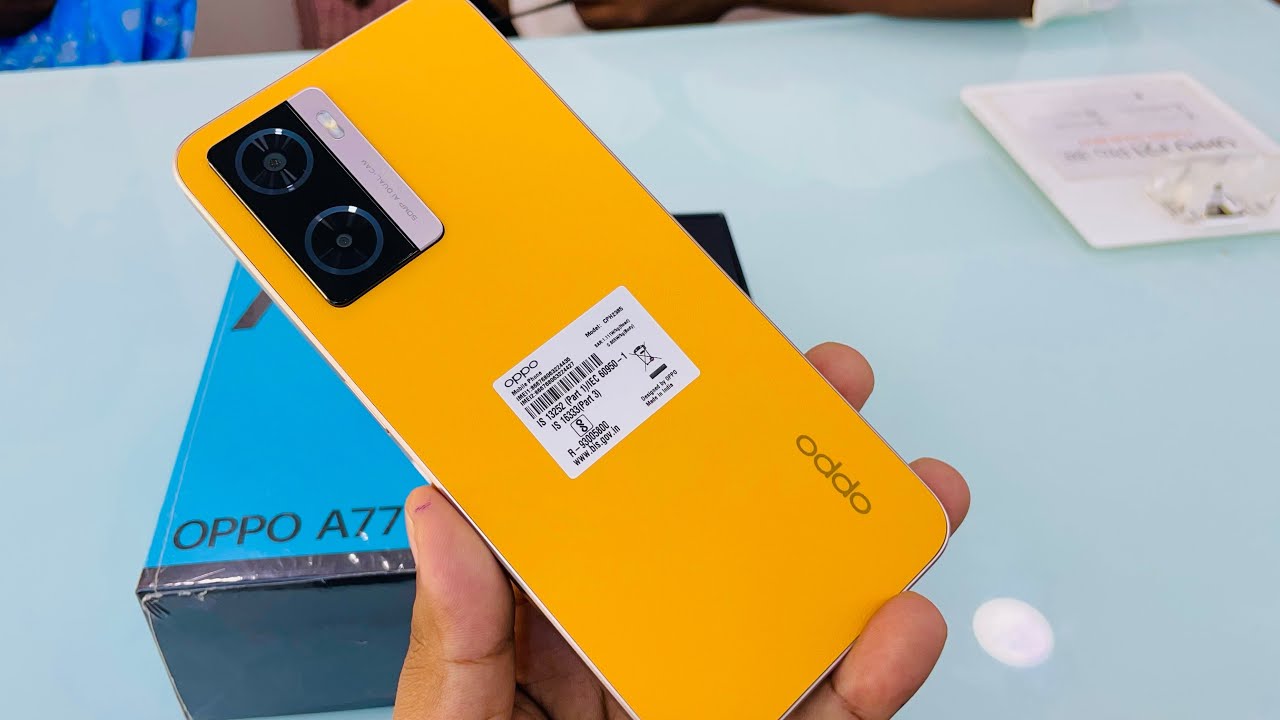 هاتف رخيص بامكانيات خرافية وتصميم ابداعي.. سعر ومواصفات Oppo A77 4G المميز من أوبو بالأداء السريع والكاميرا الخيالية