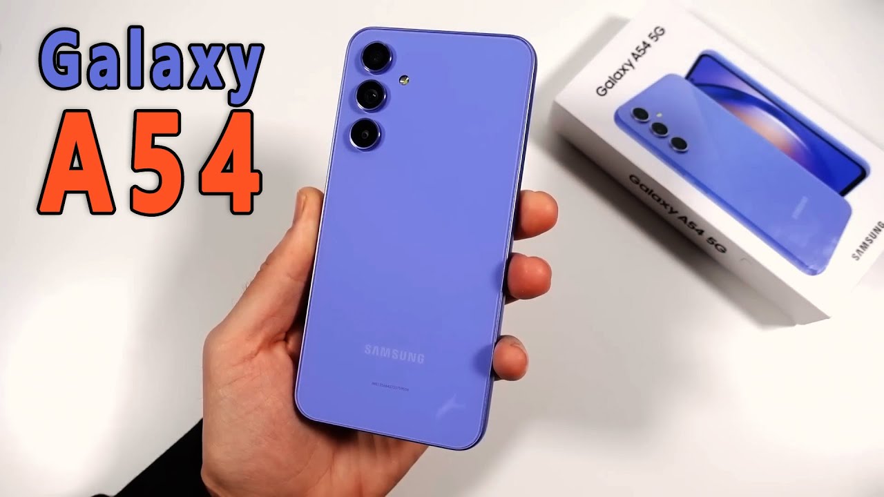 الهاتف الشبابي اللي نفسك فيه والمقاوم للماء أكتشف سعر ومواصفات Samsung Galaxy A54 5G الأقوي في المعالج والكاميرا والأداء بلا منافس